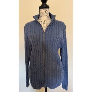 Women's L L Bean cotton sweater - size large